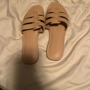 Madewell Fisherman sandals, size 7, light tan, never worn